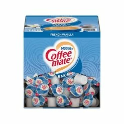 Outlet 👏 Creamers Coffee Mate French Vanilla Dairy Free Liquid Creamer, 0.38 Oz., 180/Box (NES18001) 🎉