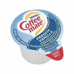 Outlet 👏 Creamers Coffee Mate French Vanilla Dairy Free Liquid Creamer, 0.38 Oz., 180/Box (NES18001) 🎉 -Coffee Sales Store unnamed file 1017