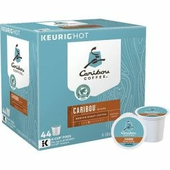 Coupon 👏 Caribou Coffee K-Cups Caribou Blend Coffee, Keurig® K-Cup® Pods, Medium Roast, 44/Box (357453) 👍