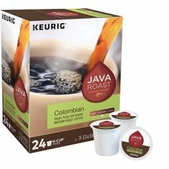 Best Pirce 🛒 K-Cups Java Roast Colombian Coffee, Keurig® K-Cup® Pods, Medium Roast, 24/Box (52969) 👏