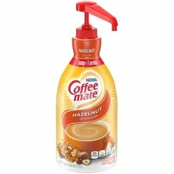 Promo 🎉 Creamers Nestle Coffee-mate Hazelnut Liquid Creamer, 50.7 Oz. (NES47862) ⭐