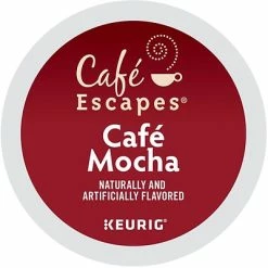 Cheap 🤩 Cafe Escapes K-Cups Café Escapes® Café Mocha Coffee, Keurig® K-Cup® Pods, 96/Carton (68037) 🌟