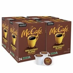 Best deal 💯 K-Cups McCafe Breakfast Blend Coffee, Keurig® K-Cup® Pods, Light Roast, 96/Carton (080412) 🌟