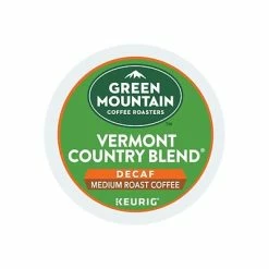 Cheap 💯 K-Cups Green Mountain Vermont Country Blend Decaf Coffee, Keurig® K-Cup® Pods, Medium Roast, 24/Box (7602) 🌟
