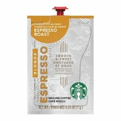 Best Pirce 🔔 K-Cups Starbucks Blonde® Espresso Roast Ground Coffee Freshpacks, .25oz, 72 Count (MDR00219) 🧨