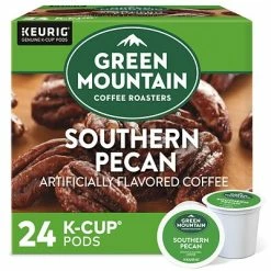 Outlet 👏 K-Cups Green Mountain Southern Pecan Coffee, Keurig K-Cup Pods, Light Roast, 24/Box (6772) 😀