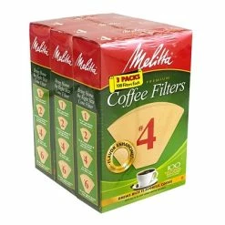 Cheap 🌟 Coffee Filters Melitta Premium 12-Cup Paper Coffee Filter, Cone Shape, 3/Pack (220-00695) 🎁