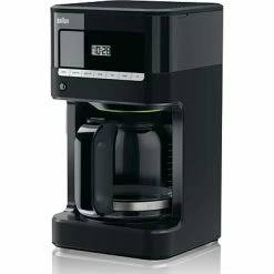 Budget 👍 Coffee Makers Machines Brewers BRAUN BrewSense 12 Cups Automatic Drip Coffee Maker, Black (KF7000BK) 🔥