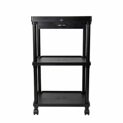 Coupon 🌟 Organizers & Dispensers Mind Reader 'Valet' 3 Tier Rolling Coffee Cart, Organizer Included, Black (CARTCOFF-BLK) ✨ -Coffee Sales Store unnamed file 1299