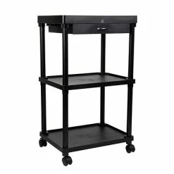Coupon 🌟 Organizers & Dispensers Mind Reader 'Valet' 3 Tier Rolling Coffee Cart, Organizer Included, Black (CARTCOFF-BLK) ✨ -Coffee Sales Store unnamed file 1301