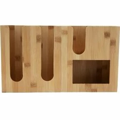 Budget ๐ Coffee Organizers & Dispensers Mind Reader 5 Compartment Bamboo Coffee Organizer, Brown (CAVEBM-BRN) โ