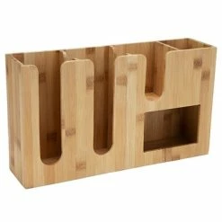 Budget 👏 Coffee Organizers & Dispensers Mind Reader 5 Compartment Bamboo Coffee Organizer, Brown (CAVEBM-BRN) ⌛ -Coffee Sales Store unnamed file 1308