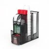 Discount 🧨 Organizers & Dispensers Mind Reader Metal Mesh Coffee Condiment Organizer, Black (MESHCAD-BLK) ✔️
