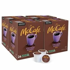 Deals 🔔 K-Cups McCafe French Roast   Coffee, Keurig® K-Cup® Pod, Dark Roast, 96/Carton (080429) 🎉