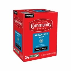 Flash Sale ✨ K-Cups Community Coffee Breakfast Blend Keurig K-Cup Pod, Medium Roast, 24/Box (5000374324) 👍