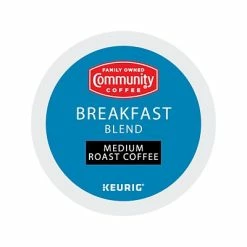 Flash Sale ✨ K-Cups Community Coffee Breakfast Blend Keurig K-Cup Pod, Medium Roast, 24/Box (5000374324) 👍 -Coffee Sales Store unnamed file 1349
