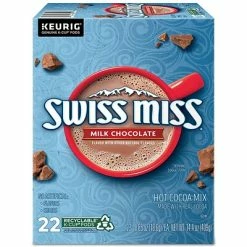 Wholesale ❤️ K-Cups Swiss Miss Milk Chocolate Hot Cocoa, Keurig® K-Cup® Pods, 22/Box (1252) 😍