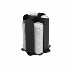 Best Pirce 🎁 Organizers & Dispensers Mind Reader Totem Coffee Organizer, Black (CDISP-BLK) 🌟