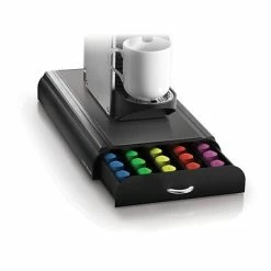 Top 10 😀 Organizers & Dispensers Mind Reader Anchor Coffee Pod Storage Drawer For 50 Nespresso Capsules, Black (NESTRY4PC-BLK) ✔️