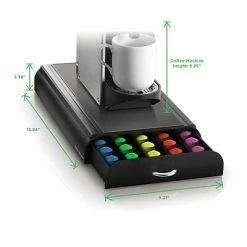 Top 10 😀 Organizers & Dispensers Mind Reader Anchor Coffee Pod Storage Drawer For 50 Nespresso Capsules, Black (NESTRY4PC-BLK) ✔️ -Coffee Sales Store unnamed file 1444