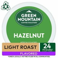 Outlet 👏 K-Cups Green Mountain Hazelnut Coffee, Keurig® K-Cup® Pods, Light Roast, 24/Box (6792) 🌟 -Coffee Sales Store unnamed file 145