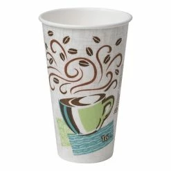 Promo 🌟 Paper Cups Dixie PerfecTouch Paper Hot Cups, 16 Oz., Coffee Haze, 50/Pack (5356CD) 😉