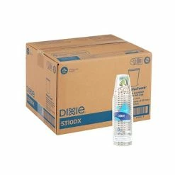 Cheap ⭐ Paper Cups Dixie PerfecTouch Insulated Paper Hot Cups, 10 Oz., Coffee Haze, 500/Carton (5310DX) 😍