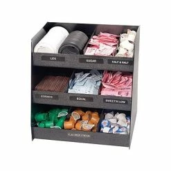 New 💯 Organizers & Dispensers Vertiflex Vertical Condiment Plastic Organizer, Black (VFC-1515) 💯