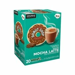 Cheapest 😍 K-Cups The Original Donut Shop One Step Mocha Latte, Keurig® K-Cup® Pods, 20/Box (381793) 🧨