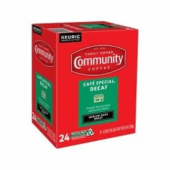 Deals 👏 K-Cups Community Coffee Cafe Special Decaf Keurig K-Cup Pod, Medium Dark Roast, 24/Box (5000374327) 😀