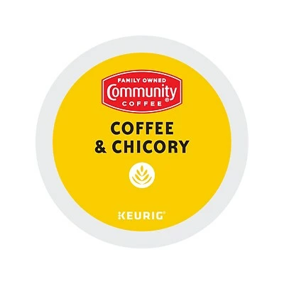Promo ๐ K-Cups Community Coffee Chicory Keurig K-Cup Pod, Medium Dark Roast, 24/Box (5000374326) ๐ 5 Promo ๐ K-Cups Community Coffee Chicory Keurig K-Cup Pod, Medium Dark Roast, 24/Box (5000374326) ๐ - Image 5
