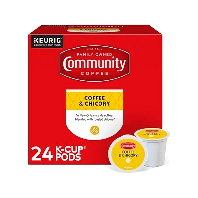 Promo ๐ K-Cups Community Coffee Chicory Keurig K-Cup Pod, Medium Dark Roast, 24/Box (5000374326) ๐ 6 Promo ๐ K-Cups Community Coffee Chicory Keurig K-Cup Pod, Medium Dark Roast, 24/Box (5000374326) ๐ - Image 6