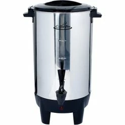 Discount 🎁 Coffee Makers Machines Brewers Coffee Pro® Home/Business 30 Cup Single Wall Percolating Urn (CP30) ✨