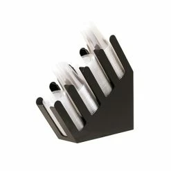 Budget 😀 Organizers & Dispensers Mind Reader 'Fancy' Black Acrylic Cup And Lid Holder, Black (4ACUPHOLD-BLK) 🎁 -Coffee Sales Store unnamed file 1674