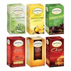 Best reviews of 🎉 Hot Tea Twinings Of London Variety Pack Assorted Tea Bags, 25 Bags/Box, 6 Boxes/Case (F15485) ✔️