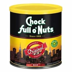Deals ✔️ Chock Full O'Nuts Original Blend Ground Coffee, Medium Roast, 30.5 Oz. (MZB13000) 👍