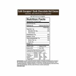 Brand new ⌛ Cafe Escapes K-Cups Café Escapes Dark Chocolate Hot Cocoa, Keurig® K-Cup® Pods, 24/Box (6802) ⭐ -Coffee Sales Store unnamed file 1750