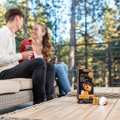 Coupon 👏 Single Serve & Keurig® K-Cup® Pods Equine Coffee Organic Walk Nespresso OriginalLine Capsules Medium Roast 100 Pack (WAL-10-ALU) 🌟 3 Coupon 👏 Single Serve & Keurig® K-Cup® Pods Equine Coffee Organic Walk Nespresso OriginalLine Capsules Medium Roast 100 Pack (WAL-10-ALU) 🌟 - Image 3