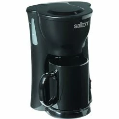 Budget 🔥 Coffee Makers & Espresso Machines Salton Single Serve Coffee Maker, Black (FC1205) 🧨