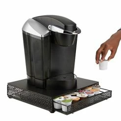 Promo ๐งจ Organizers & Dispensers Mind Reader K-Cup Single Serve Coffee Pod Storage Drawer With Flower Pattern Metal Mesh, 36 Pod Capacity, Black (MTRAY-BLK) ๐ 14 Promo ๐งจ Organizers & Dispensers Mind Reader K-Cup Single Serve Coffee Pod Storage Drawer With Flower Pattern Metal Mesh, 36 Pod Capacity, Black (MTRAY-BLK) ๐ -Coffee Sales Store unnamed file 1782