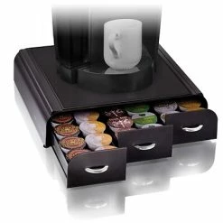 Discount 🤩 Organizers & Dispensers Mind Reader Anchor Coffee Pod Storage Drawer For 36 K-Cup, Black 👍