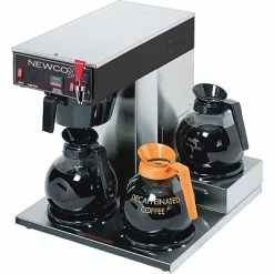 Deals 🛒 Coffee Makers Machines Brewers Newco ACE-LP Low Profile 3 Station 36-Cups Automatic Coffee Maker, Black (NEWACELPB) ❤️