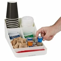 Best reviews of ❤️ Organizers & Dispensers Mind Reader 'Trove' 7 Compartment Coffee Condiment Organizer, White (COMP7-WHT) 😍 -Coffee Sales Store unnamed file 1821
