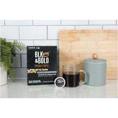 Top 10 ✨ BLK & Bold Single Serve & Keurig® K-Cup® Pods BLK & Bold Smoove Operator Specialty Coffee, Keurig K-Cup Pod, Dark Roast, 20/Box (004-20-0003) 🎁 3 Top 10 ✨ BLK & Bold Single Serve & Keurig® K-Cup® Pods BLK & Bold Smoove Operator Specialty Coffee, Keurig K-Cup Pod, Dark Roast, 20/Box (004-20-0003) 🎁 - Image 3