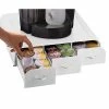 Top 10 😀 Organizers & Dispensers Mind Reader Anchor Coffee Pod Storage Drawer For 36 K-Cup, White (TRAY6-WHT) 🧨