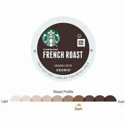 Cheapest 👍 K-Cups Starbucks French Roast Coffee, Keurig® K-Cup® Pods, Dark Roast, 24/Box (9737) 💯 -Coffee Sales Store unnamed file 190