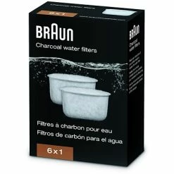 Buy 🎉 Coffee Machine Accessories Braun Charcoal Water Filter For BrewSense Drip Coffee Makers (24255370) 😉