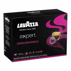 Best reviews of 👏 Single Serve Cups & Pods Lavazza Expert Espresso Gusto Intenso X2 Dried Fruit/Wood Coffee, Capsule, Medium Roast, 36/Box (1953001256) 🛒