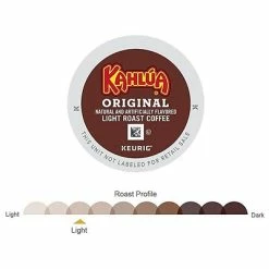 Budget 👍 K-Cups Kahlua Original Coffee, Keurig K-Cup Pods, Light Roast, 24/Box (4141) ❤️ -Coffee Sales Store unnamed file 197