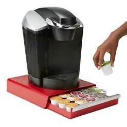 Cheapest 💯 Organizers & Dispensers Mind Reader 'Coupe' 30 Capacity Coffee Pod Drawer, Red (TRY30-RED) 🌟 -Coffee Sales Store unnamed file 1985